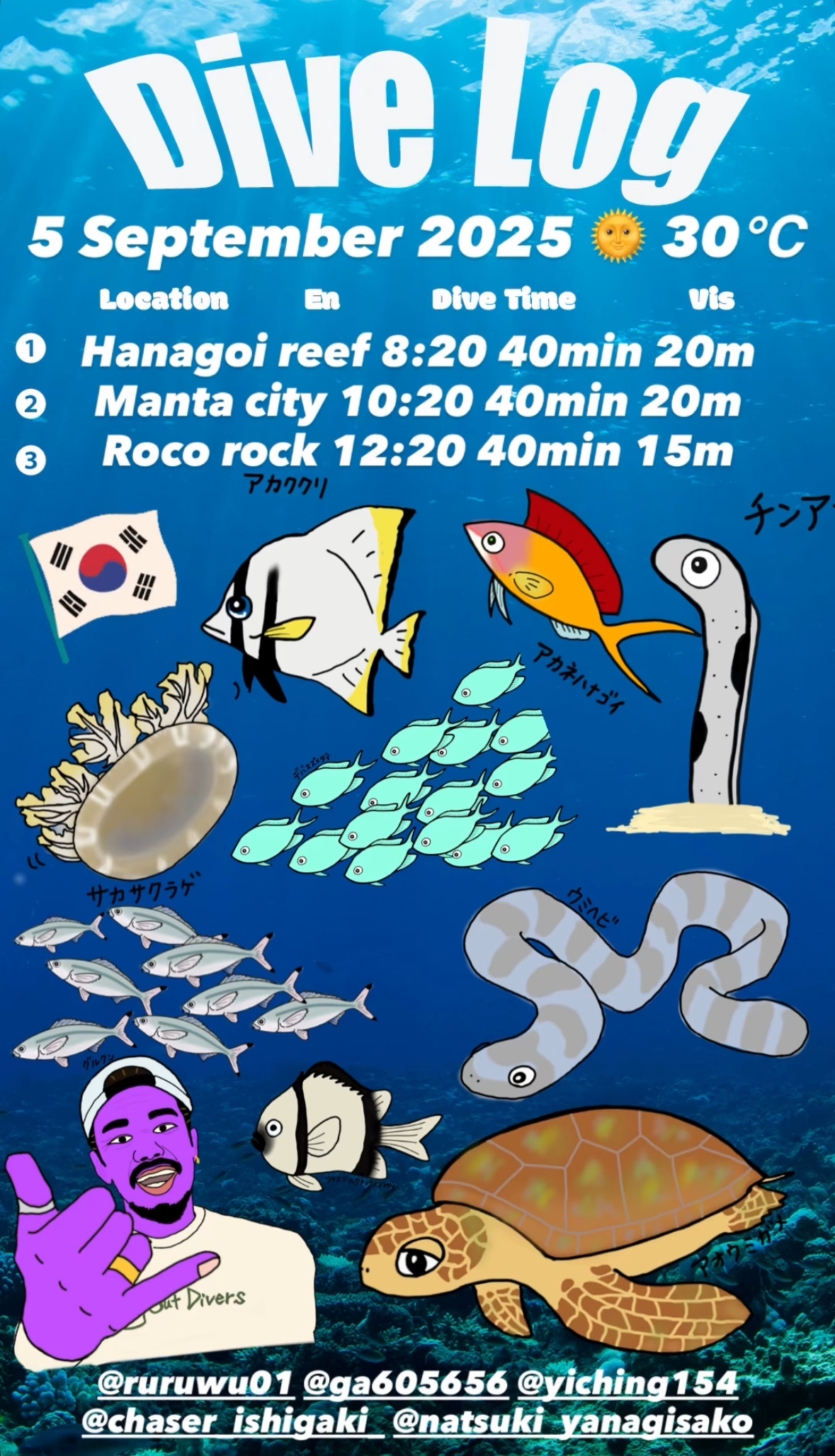 5 September 2025  Fun Diving 🇹🇼