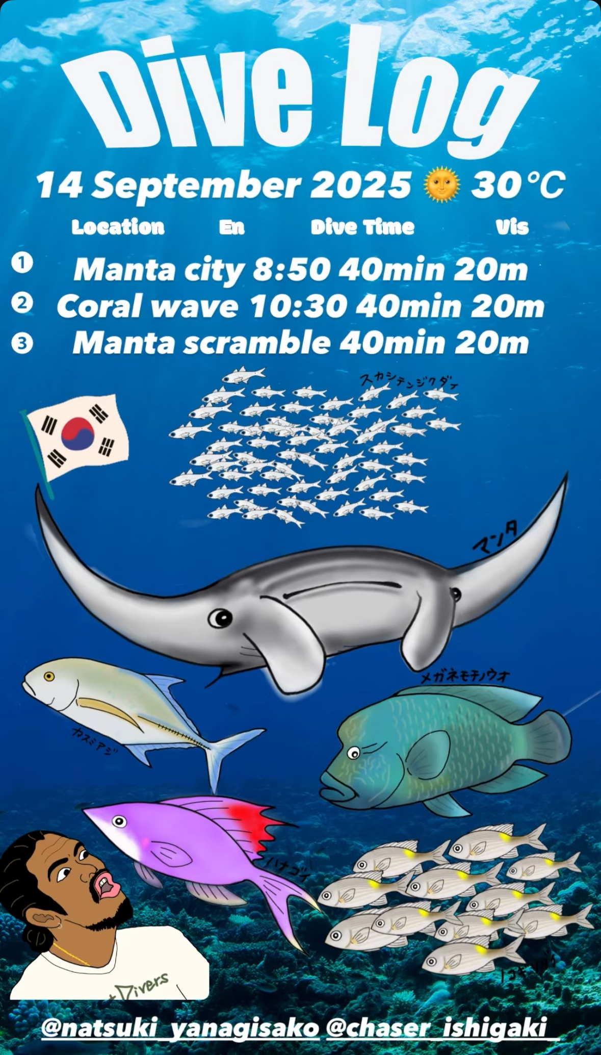 14 September 2025  Fun Diving  🇰🇷