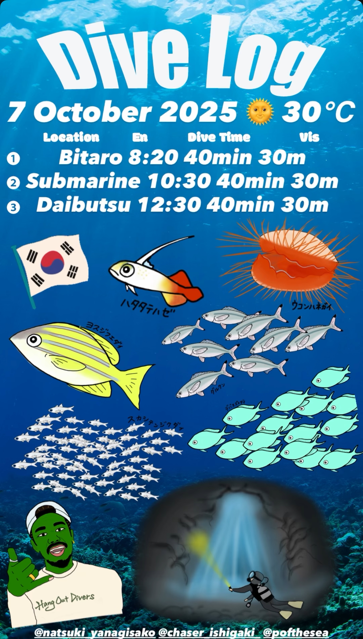 7 October 2025 Fun Diving  🇰🇷