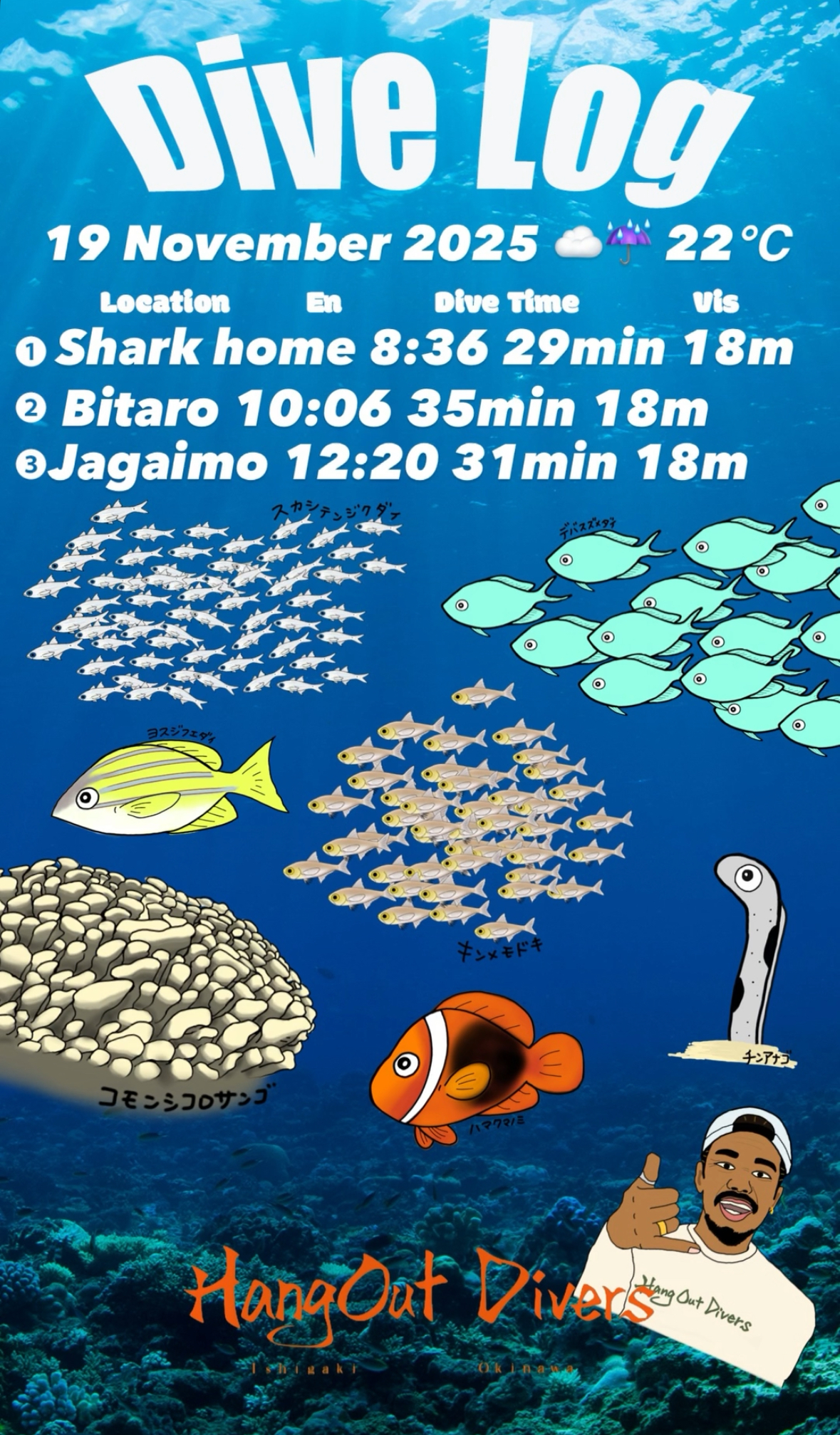 19 November 2025. Fun Diving 🇰🇷