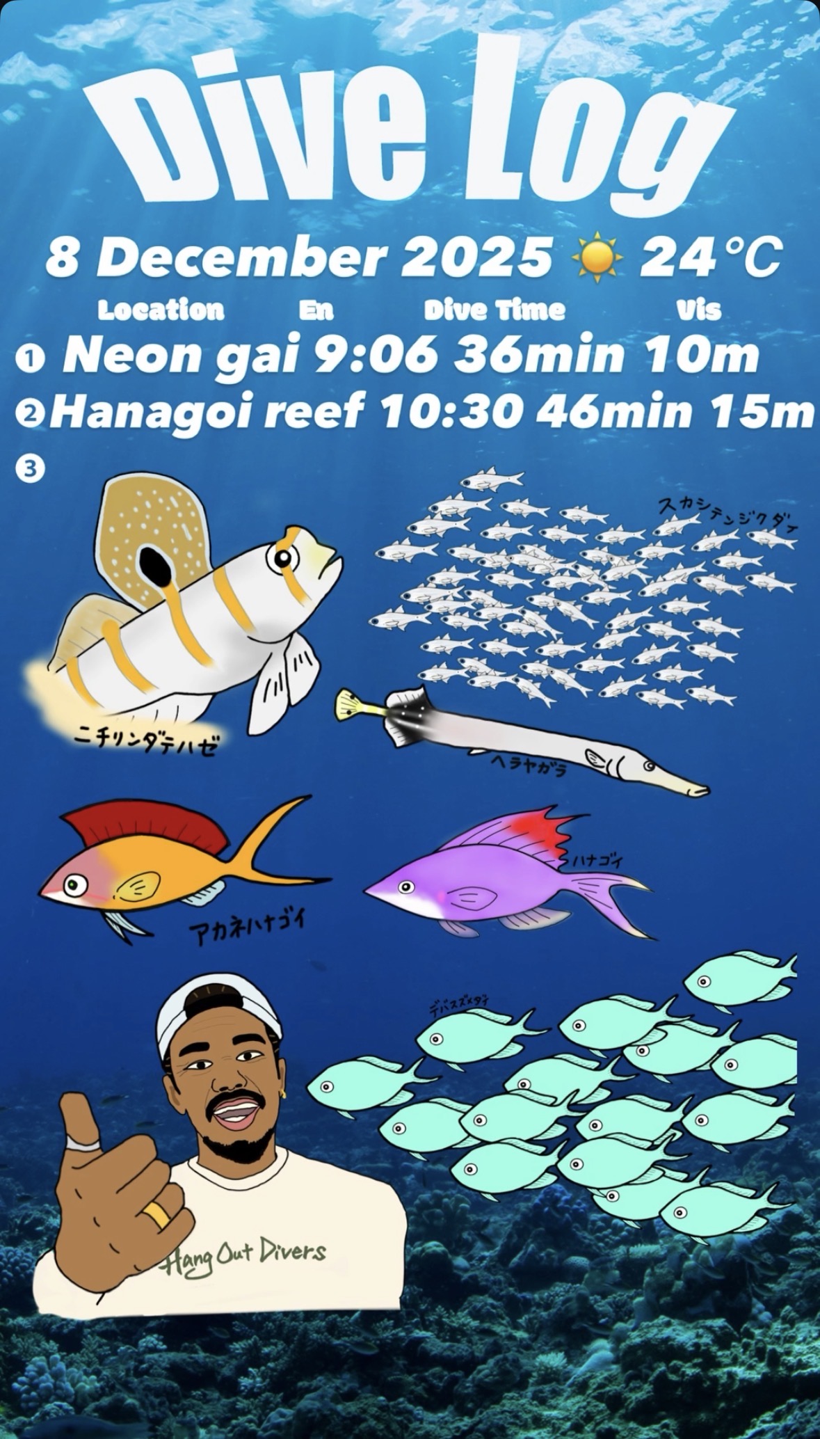 8 December 2025 Fun Diving 🇺🇸