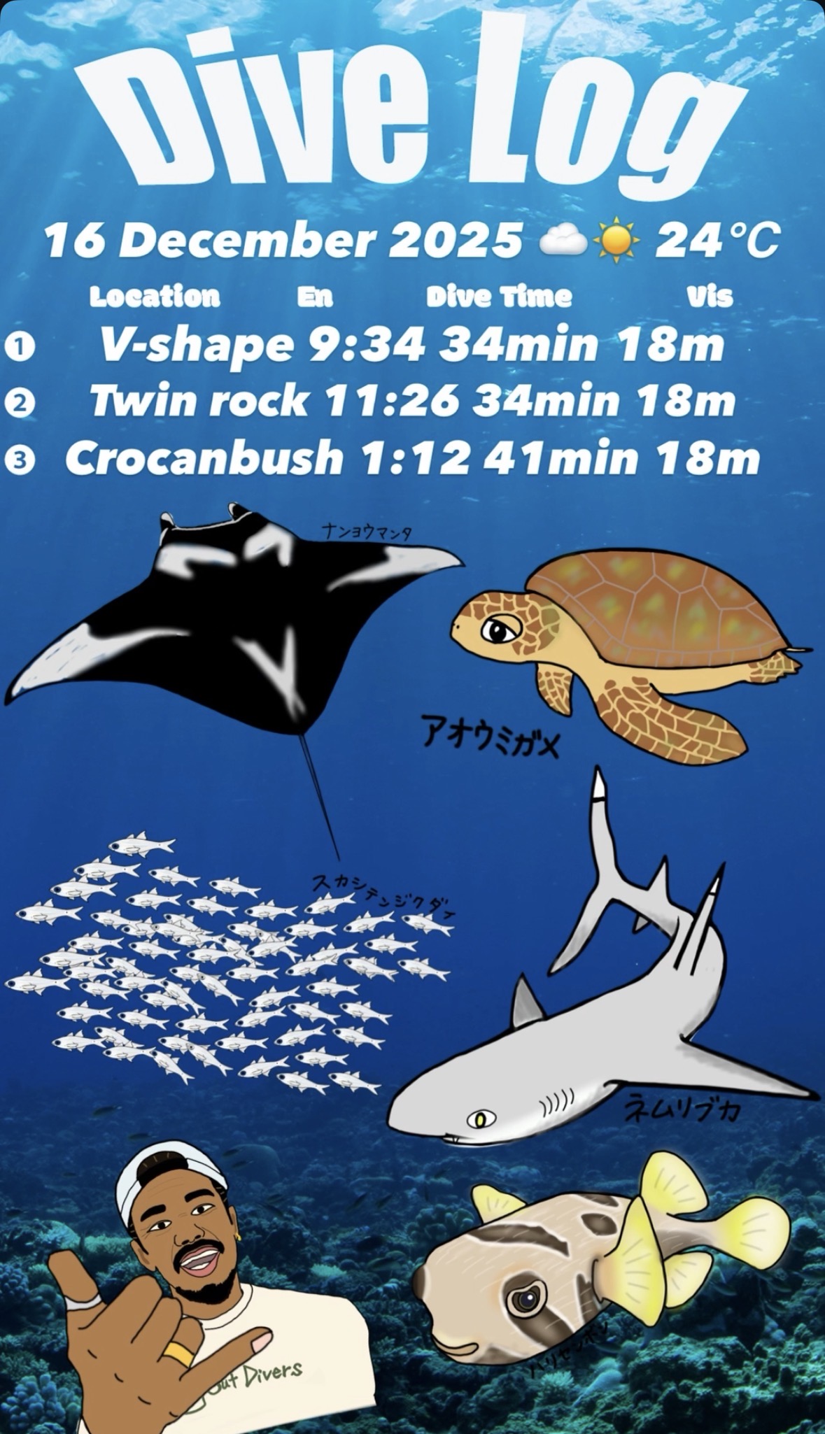 16 December 2025 Fun Diving 🇰🇷