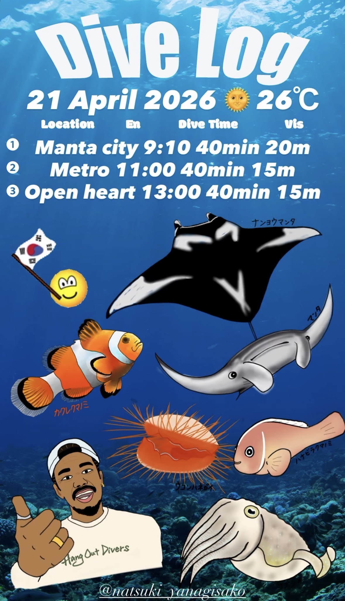 22 April 2026 Fun Diving 🇰🇷