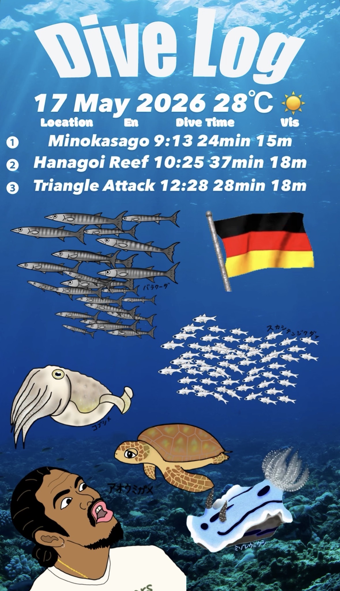 17 May 2026 Fun Diving 🇩🇪