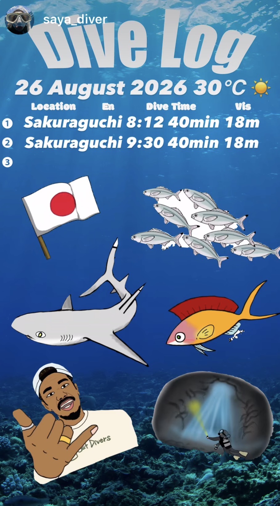 26 August 2026 Fun Diving 🇯🇵